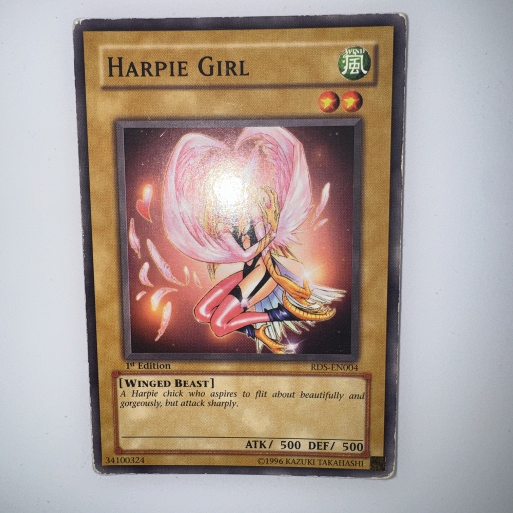 Yugioh Rise of Destiny 1st RDS-EN004 Harpie Girl Banned Uncensored Art